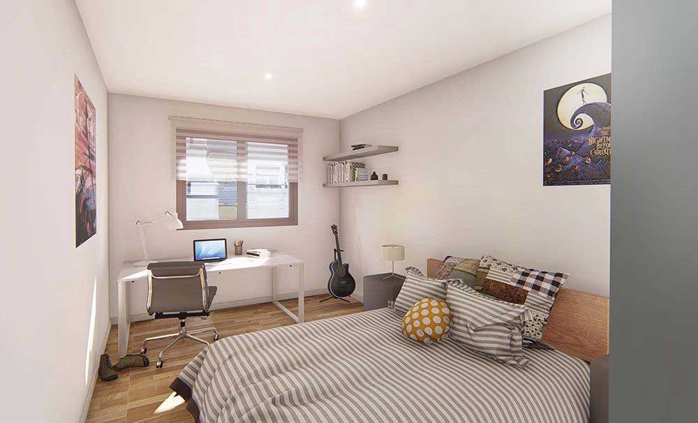 Reforma de habitación juvenil Oyrsa