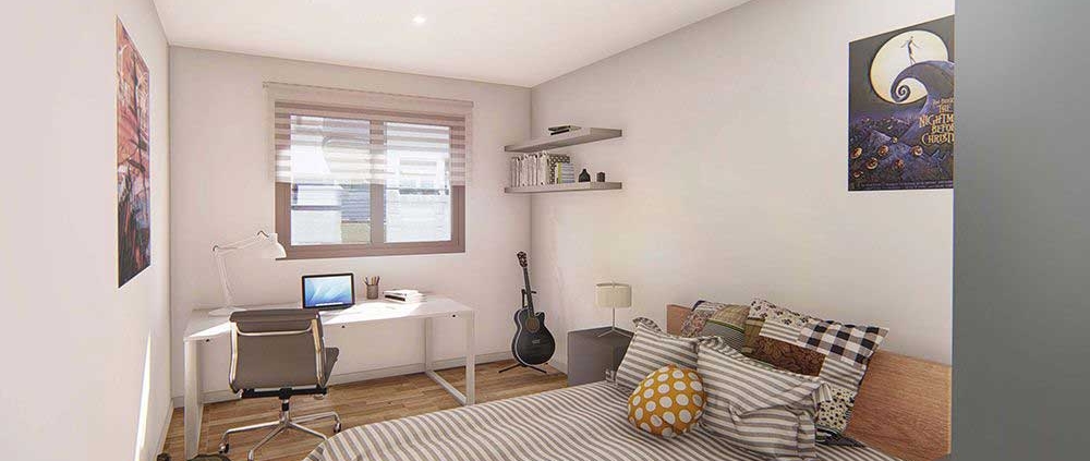 Reforma de habitación juvenil Oyrsa