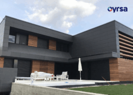Revestimiento de paredes exteriores