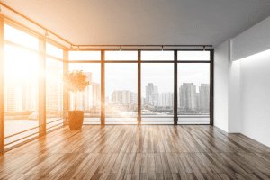 Paredes interiores de una vivienda