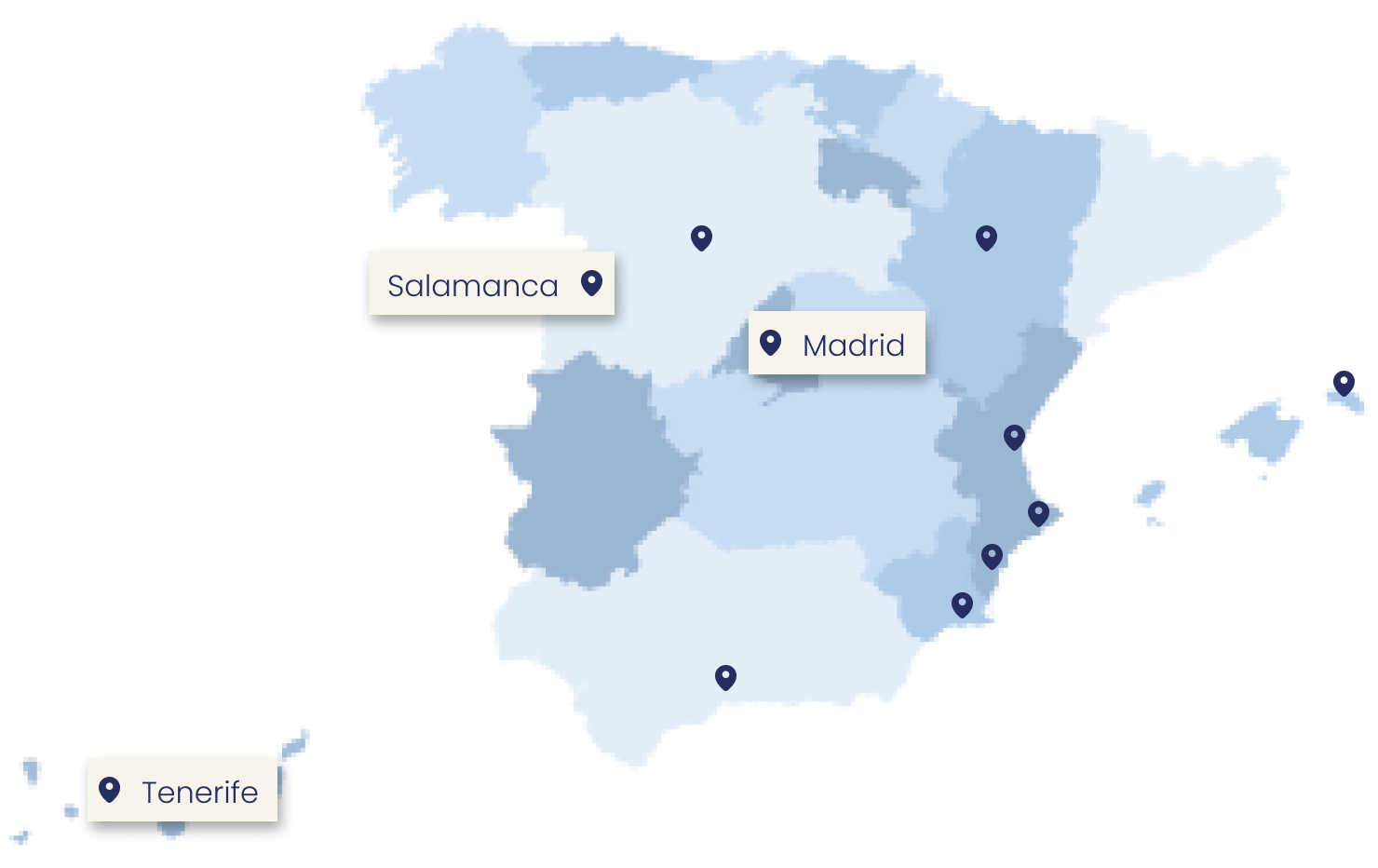 trabajamos en todo el territorio nacional
